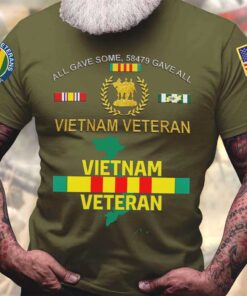 Personalized Name 3D All Over Printed All Gave Some 58479 Gave All Vietnam Veteran 3D All Over Printed Clothes QFLT4010301