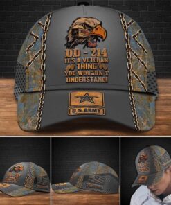 Personalized US ARMY DD-214 It?s A Veteran Thing You Won?t Understand Cap QFTD4290204