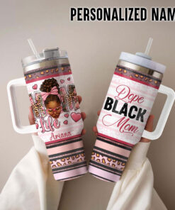 Personalized Black Mom 40Oz Tumbler QFNT4150301