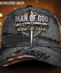 Personalized Man of God 3D All Over Printed Jesus Cap QTND4200302