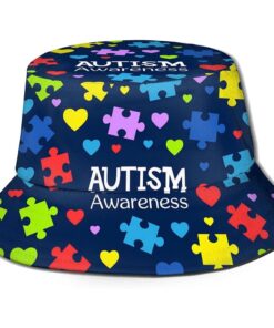 Autism awareness bucket hat QTNT4210302