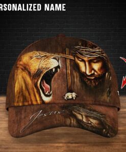 Personalized Jesus Jesus And Lion Cap QFHA4050301