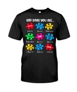 God says you are Autism Shirt NPNT4220302