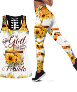With God all things are possible tank top NPND4220306
