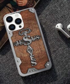 Jesus Saves Silicon Phone Case QFND4230304