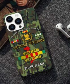 Personalized Vietnam Veteran phone case NPND4230307