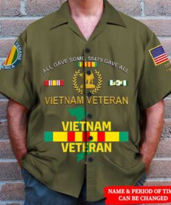 Personalized Name 3D All Over Printed All Gave Some 58479 Gave All Vietnam Veteran 3D All Over Printed Clothes QFLT4010301