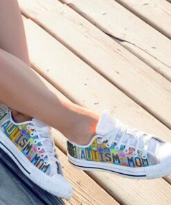 Autism Mom Low Top Shoes QFHA4070301
