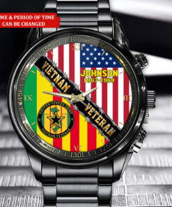 Personalized Vietnam Veteran Business Watch QFHA4300301
