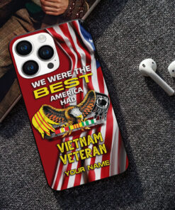 Personalized We Were The Best America Had Vietnam Veteran Phone Case LYNT4300304
