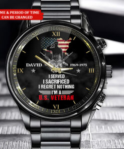 Custom Name Veteran Business Watch UKUU4010403