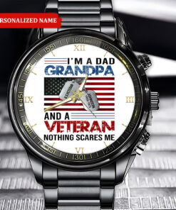 Custom Name Veteran Business Watch UKUU4010404