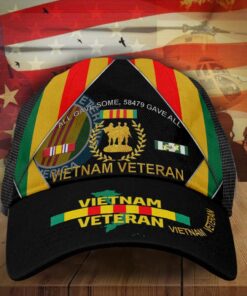 Personalized- All Gave Some, 58479 Gave All Cap 3D All-over Printed, Veteran Cap HGLT4070303