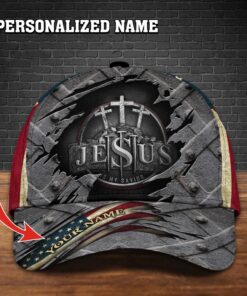 Personalized 3D All Over Printed Jesus is my savior Cap QTNT4080301