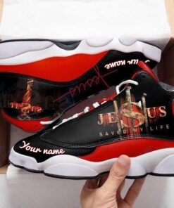 Personalized Jesus saved my life shoes QTND4160309