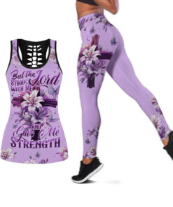 But the Lord stood with me and gave me strength tank top NPND4220305
