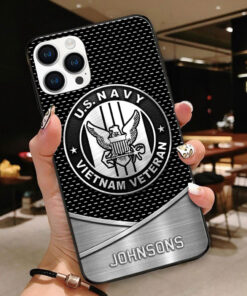 Custom Name United States Navy Vietnam Veteran 3D All Over Printed Silicon Phone Case UKTO4230302