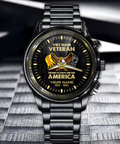 Custom Name Vietnam Veteran Business Watch UKUU4010401