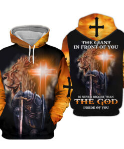 3D All Over Printed The god inside of you, Jesus Clothes HGUU4050301