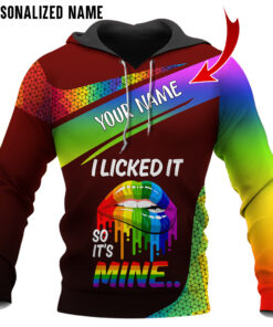 Personalized Name LGBT Pride 3D All Over Printed Clothes QFHA4140303