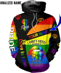 Personalized Name LGBT 3D All Over Printed Clothes QFHA4140304