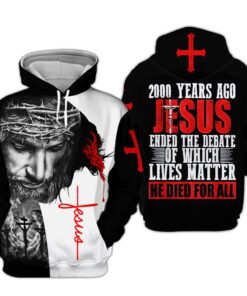 Jesus Ended The Debate 3D All Over Printed Clothes, Jesus Clothes HGNT4260301
