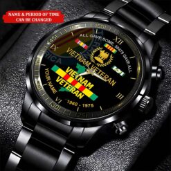Personalized Vietnam Veteran Business Watch QFHA4270302