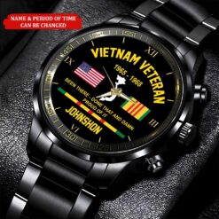 Personalized Vietnam Veteran Business Watch QFHA4280301