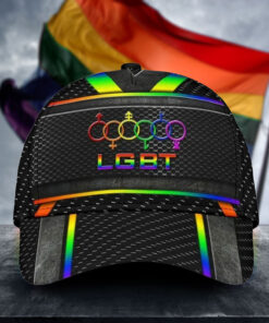 Gay Pride Cap Hat Love Has No Gender LGBT Cap Hat Couple Lesbian Gifts QFTD4140304