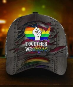 Gay Pride Cap Hat Love Has No Gender LGBT Cap Hat Couple Lesbian Gifts QFTD4140305