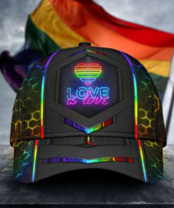 Gay Pride Cap Hat Love Has No Gender LGBT Cap Hat Couple Lesbian Gifts QFTD4140309
