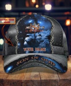 Personalized Name Jesus Is My Savior Son Of God Jesus Cap UKTO4180304