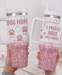 Personalized Dog Mom 40 Oz Tumbler QFLT4041101