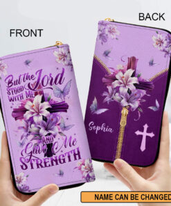 Custom Name Jesus Woman's Leather Wallet UKTO4120401