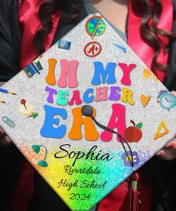 Personalized Teacher Graduation Cap Topper DLLT4041201