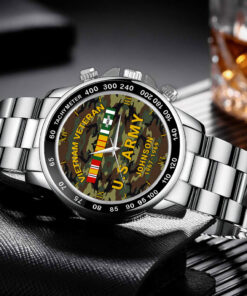 Personalized Vietnam Veteran Business Watch C418 QFHA4020407