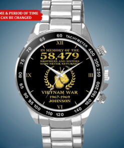 Personalized Vietnam Veteran Business Watch C418 QFHA4020403