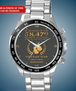 Personalized Vietnam Veteran Business Watch C418 QFHA4020404