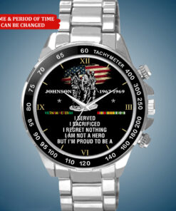 Personalized Vietnam Veteran Business Watch C418 QFHA4020409