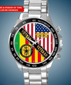 Personalized Vietnam Veteran Business Watch C418 QFHA4020410
