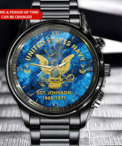 Personalized US Navy Military Watch NPND4020404