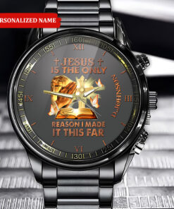 Personalized Jesus Is The Only Reason I Made It This Far Jesus Watch LYNT4020406