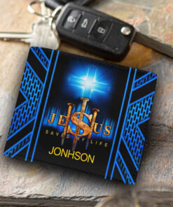 Custom Name Jesus Men's Polyester Wallet UKUU4110403