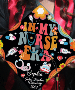 Personalized Nurse Graduation Cap Topper, In My Nurse Era Cap Topper, Graduation Decoration, College Student, Class of 2024 NPND4290303