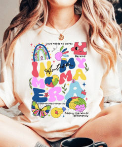 In My Autism Mama Era Shirt, Shirt Gift For Autism Mom, Autism Puzzle Awareness Shirt NPNT4260450