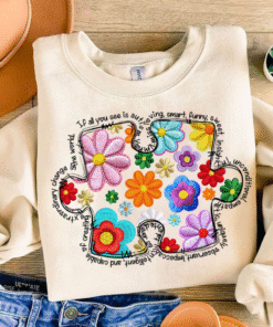 Autism Awareness Shirt, Autism Puzzle Sweatshirt NPND4080450