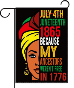 Juneteenth Garden Flag, Juneteenth Yard Sign African American Black Liberation Freedom Day, Juneteenth Decoration NPND4190450