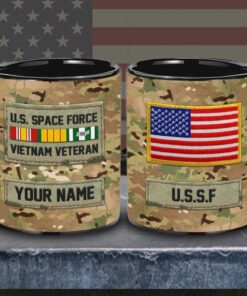 Personalized US SPACE FORCE Vietnam Veteran Mug, Military Veteran QFLT4040204