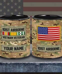 Personalized 101st Airborne Division Vietnam Veteran Mug, Military Veteran QFLT4040201