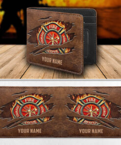 Personalized Firefighter Wallet NPNT4080405